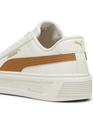 Puma 39075812 Smash Platform V3 Warm Whıte Kadın Sneaker