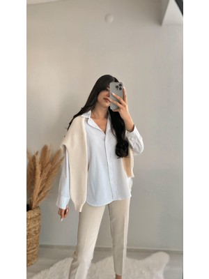 Lariele Beyaz Gömlek