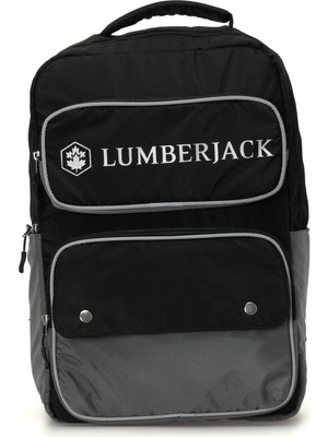 Lumberjack M Bada Srt 4pr Siyah Unisex Sırt Çantası