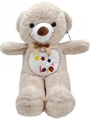 Mavi Su Dünyası Peluş Salaş Kalpli Ayıcık 70 cm