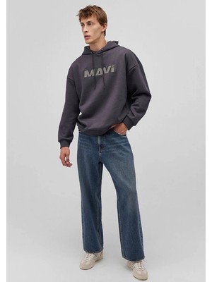 Siyah Erkek Sweatshirt M0S10202-70087