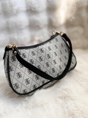 Yeni Sezon Desenli Baget Omuz Çantası