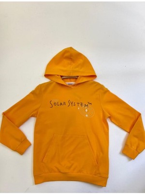 Nk Kids 8-14 Yaş Arası Önü ve Arkası Yazı Baskılı Sweatshirt