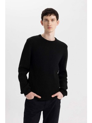 Defacto Erkek Kazak C8814AX/BK27 Black