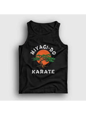 Presmono Unisex Siyah Miyagi Do Karate Cobra Kai Atlet