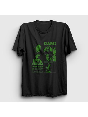Presmono  Siyah Dami K Pop Dreamcatcher T-Shirt