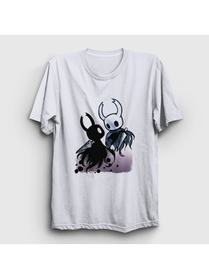 Presmono  Beyaz Shade Oyun Hollow Knight T-Shirt
