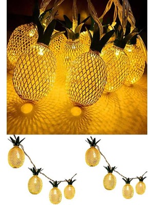 Colezium Dekoratif Pilli Pineapple Ananas Pilli Şerit LED Işık (1 Metre) (4767)