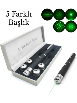 Colezium Yeşil Lazer Pointer  5 Km (4767)