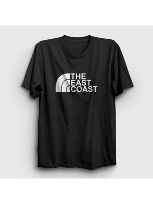 Presmono  Siyah Logo The East Coast T-Shirt