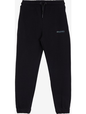Discovery Expedition Lastikli Paça Siyah Erkek Çocuk Eşofman Altı D4wb-Ea3021