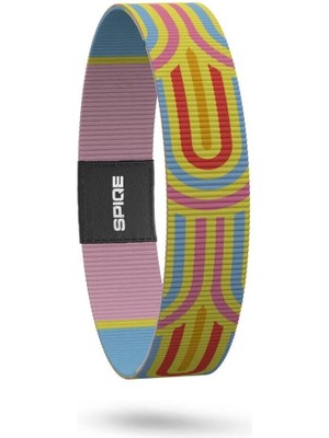 Fun - Geri Dönüşümlü Unisex Elastik Baskılı Bileklik ve Hatırlatıcı Kart