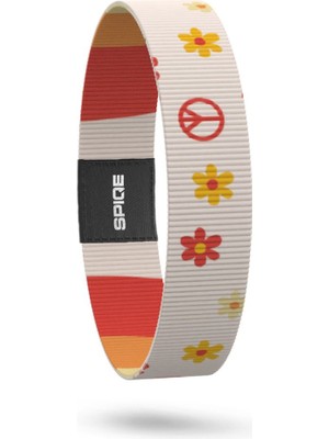 Peaceful Memories - Geri Dönüşümlü Unisex Elastik Baskılı Bileklik ve Hatırlatıcı Kart