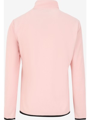 Discovery Expedition Düz Pembe Kadın Polar Sweatshırt D4WL-SWT3928