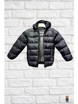 Erkek Çocuk 5-10 Yaş Su Geçirmez ve Rüzgar Geçirmez Mont