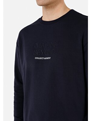 Colin's Lacivert Erkek Sweatshirt CL1070747_Q1.V1_NAV