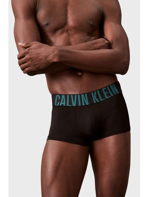 Calvin Klein Logolu Elastik Bel 3 Pack Boxer 000NB3611AQ1L Erkek Boxer 000NB3611A Q1L