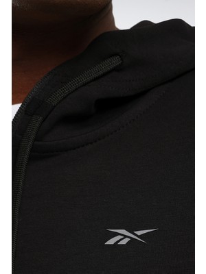 Reebok Dreamblend Fz Siyah Erkek Eşofman Üstü