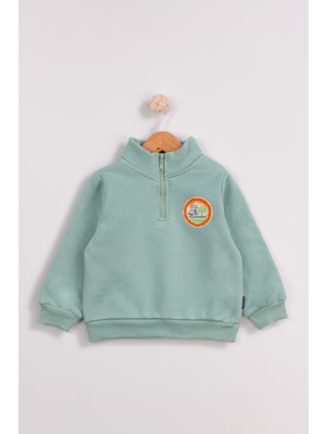 Harika Kids Erkek Çocuk 2'li Paket Kalın Game Over Nakışlı Sweatshirt