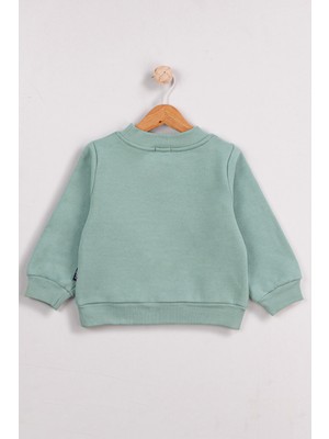 Harika Kids Erkek Çocuk 2'li Paket Kalın Tilki-Ayı Nakışlı  Sweatshirt