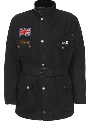 Barbour B.ıntl 60TH Anniversary Yağlı Ceket BK71 Black