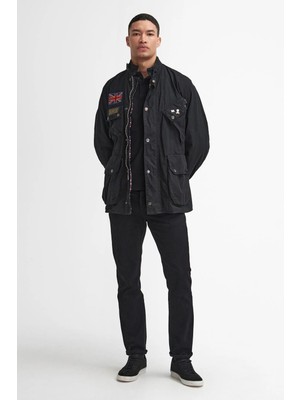 Barbour B.ıntl 60TH Anniversary Yağlı Ceket BK71 Black