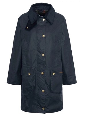 Barbour Long Beadnell Yağlı Ceket NY92 Navy