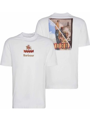 Barbour x Baracuta Archive Relaxed T-Shirt WH11 White