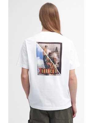 Barbour x Baracuta Archive Relaxed T-Shirt WH11 White