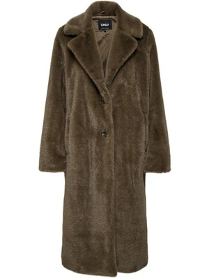 Only Meagan Fur Kadın Uzun Mont 15326004
