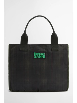 Barbour x Gannı Yağlı Tote Çanta GN51 Duffle Bag