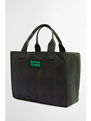 Barbour x Gannı Yağlı Tote Çanta GN51 Duffle Bag