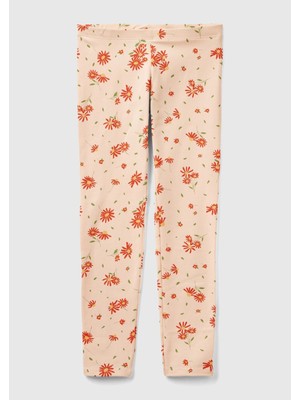 United Colors Of Benetton Kız Çocuk Siyah Pantolon Model Kodu: 224P3Q0JCF052