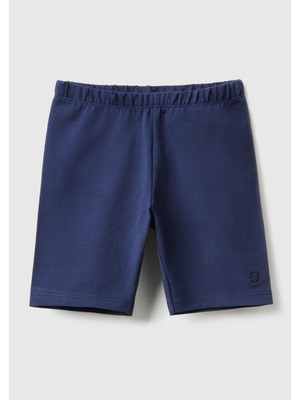 United Colors Of Benetton Kız Çocuk Lacivert Pantolon Model Kodu: 224P3MT1G900R