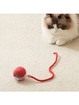 Hesperus Kedi Köpek Için Kendinden Hareketli, Şarjlı ve 360 Derece Dönen Interaktif Akıllı Oyun Topu