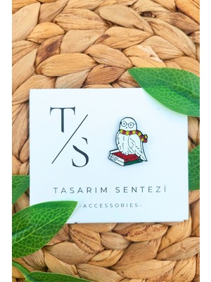 Tasarım Sentezi Rozet Metal Broş Harry Potter Baykuş Hedwig Çizgi Film Yaka Okul Çanta Kıyafet Şapka Takı Aksesuar