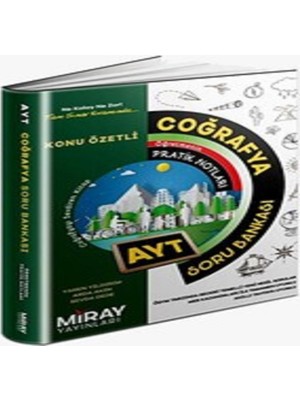 Miray Yayınları AYT Coğrafya Konu Özetli Soru Bankası