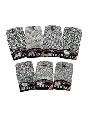Empirme Erkek 6`lı Desenli Boxer - S-1 0007