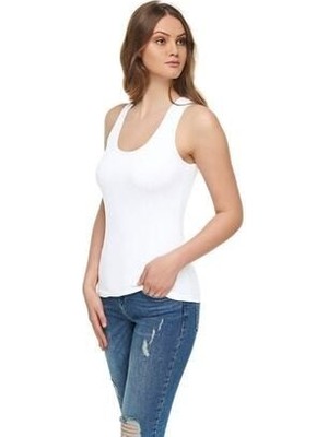 Kadın  Modal Kalın Askılı Atlet  6'lı