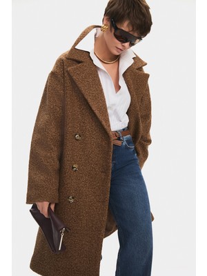 NG Style Düğme Detaylı Kaban