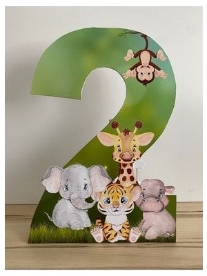Okart Tasarım Safari 2 Masaüstü Ayaklı Pano