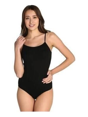 Tutkukadın Siyah 2'li Paket Ip Askılı Likralı Kancalı Çıtçıtlı Body