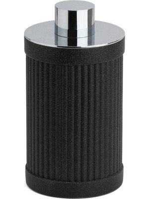 Reçine Tezgah Üstü Pamukluk Siyah-Krom 149X80X80 Mm