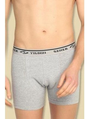 6'lı Paket Likralı Erkek Boxer