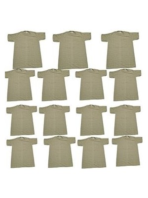 15'li Askeri Pamuklu Fanila Askeri Atlet Askeri Malzeme Askeri Çamaşır