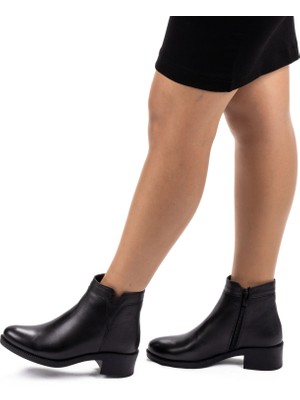 Forex Kadın Hakiki Deri Alçak Topuklu Günlük Bot Hostes Botu