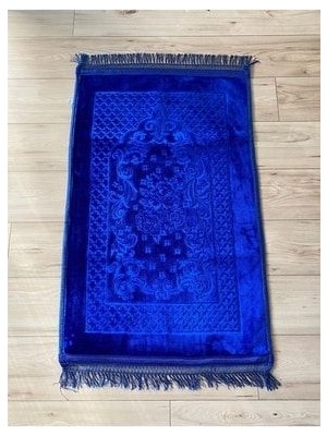 Sarar Saraylı Home Lüks Kalın Yumuşak Peluş Kaymaz Taban Özellikli Hediyelik Bohçalık Çeyizlik Seccade