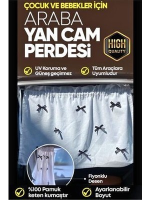 Bebekler Için 4 Mevsim Güneşlik ve Koruyucu Tüm Araçlara Uygun Araba Perdesi