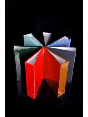 100 Lü Albüm 15X21 Fotoğraf Albümü - A5 Foto Albüm - Karışık Renk Fotoğraf Albümü