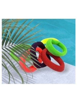 Renkli Saç Lastik Toka